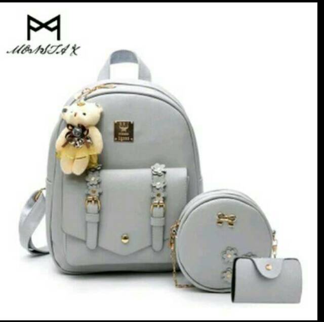 Tas Ransel Fashion Murah 3in1