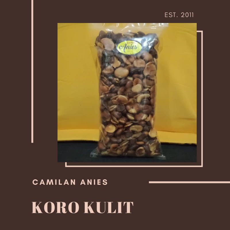 

kacang koro kulit