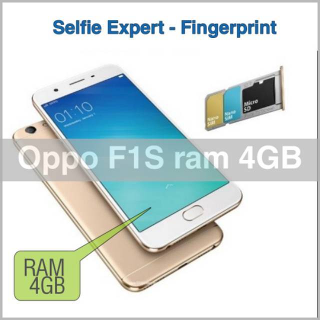 Oppo F1s Ram 4gb Dualsim Memorycard Slot Selfie Expert Shopee Indonesia