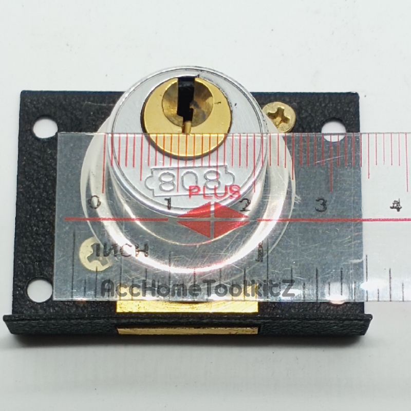 Kunci Laci Lemari ASLI Shanghai 808 Besar 22MM / Drawer Lock