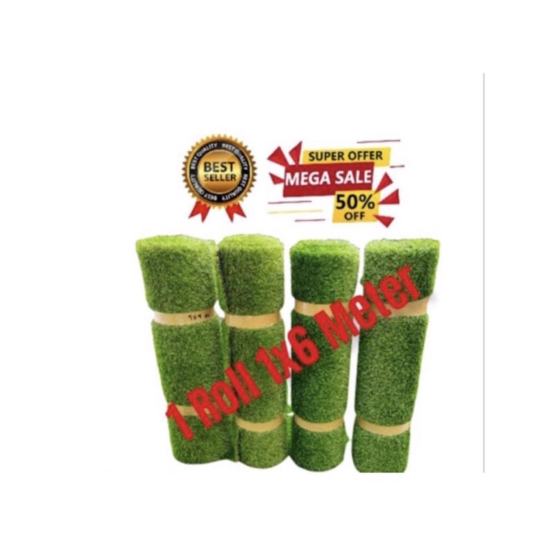 rumput sintetis swiss tebal 30mm ukuran 1m x 6m /rumput sintetis /rumput sintetis murah /rumput sint