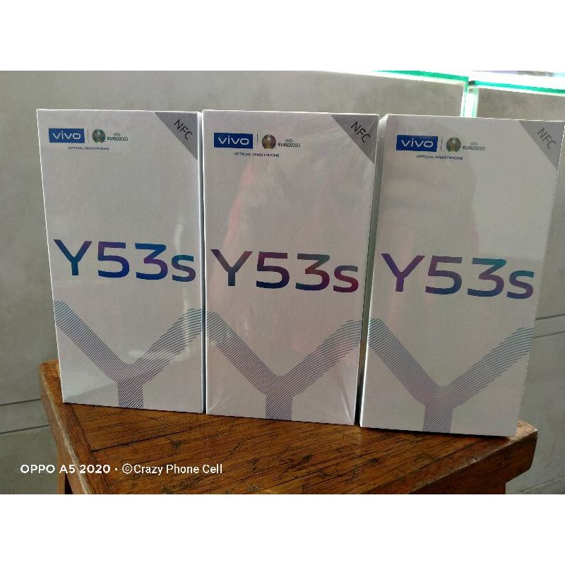 VIVO Y53S RAM 8+3/128 NFC GARANSI RESMI 12 BULAN