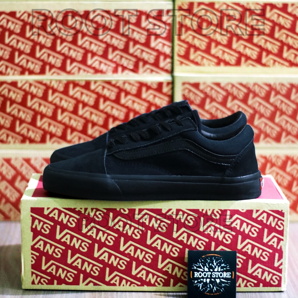 100% BNIB Sepatu Old Skool Black White / Snealers Oldskool Hitam Putih