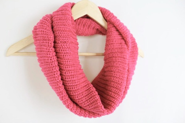 IMPORT MOLLAD Scarf Infinity ring Syal rajut wool pria atau wanita Infinity Scarf Winter