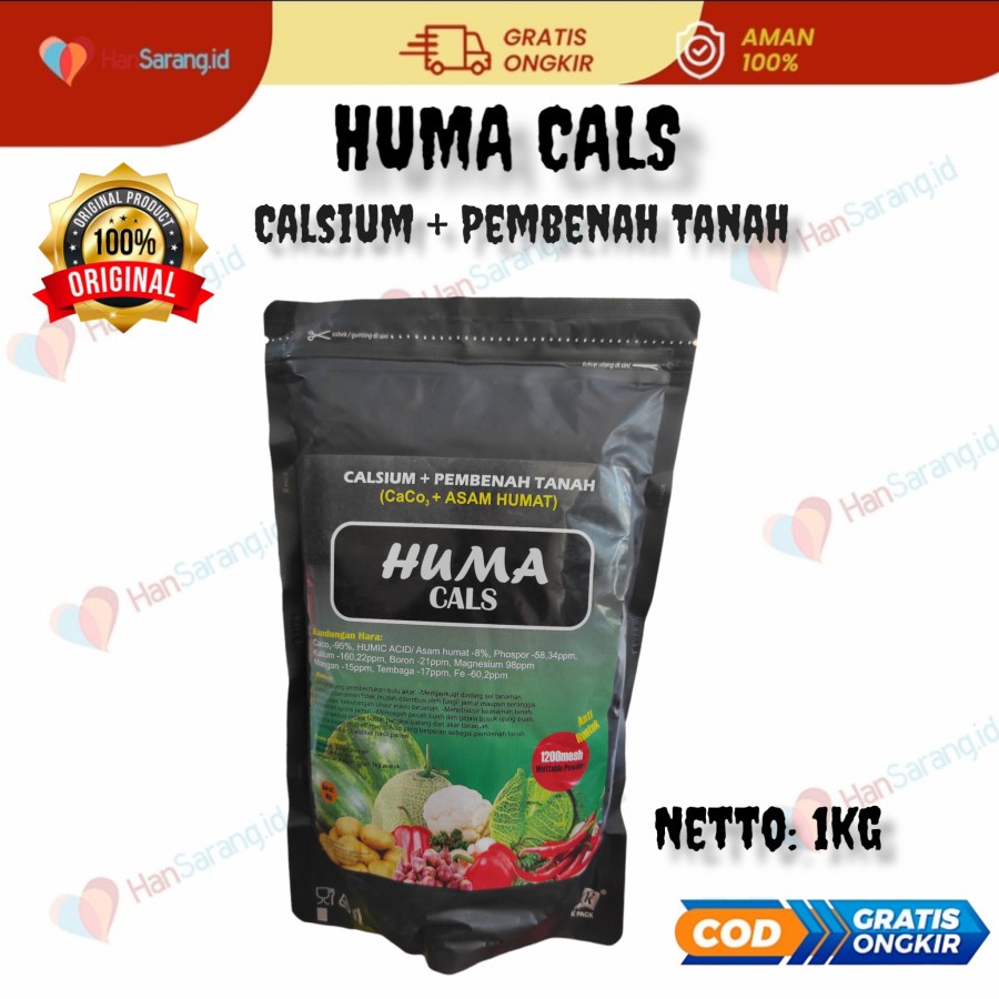 Pupuk Asam Humic + calsium Huma cals 1 kg