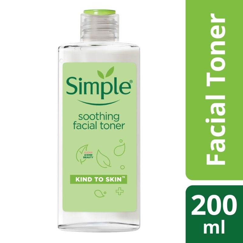Simple soothing facial toner 200ml