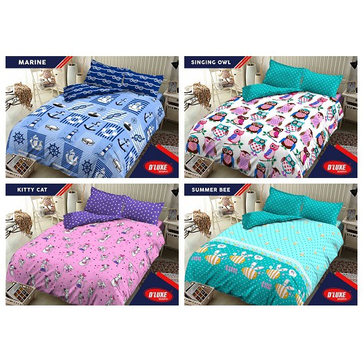 Kintakun D'Luxe Bed Cover Set New Kids Edition Uk. 160x200