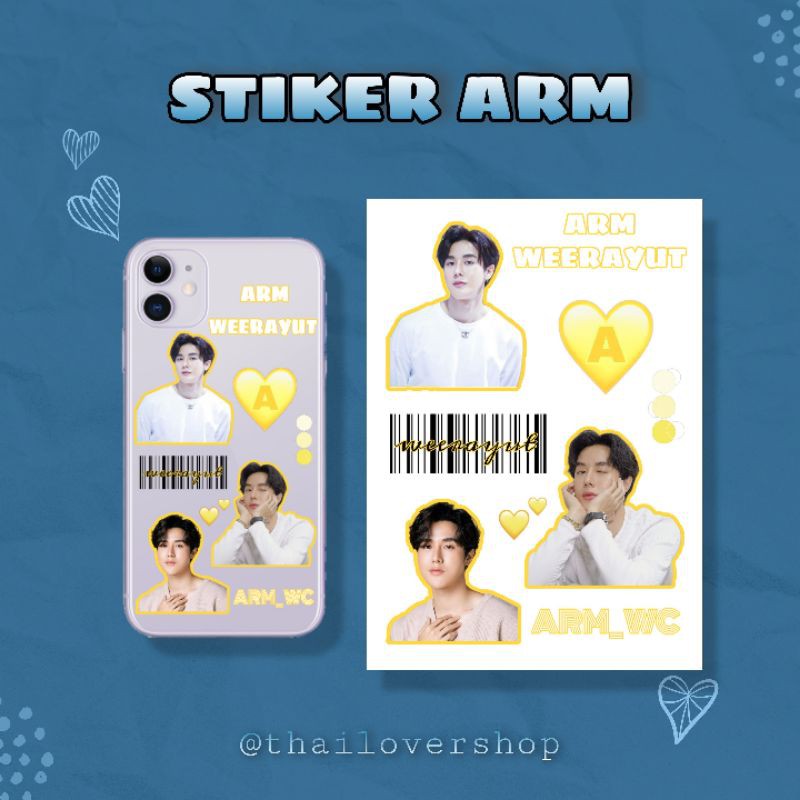 

STIKER ARM WEERAYUT THAI AKTOR RAIKANTOPENI