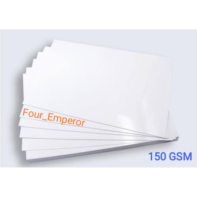 Kertas Art Paper/Art Carton Karton 150 GSM (A3)