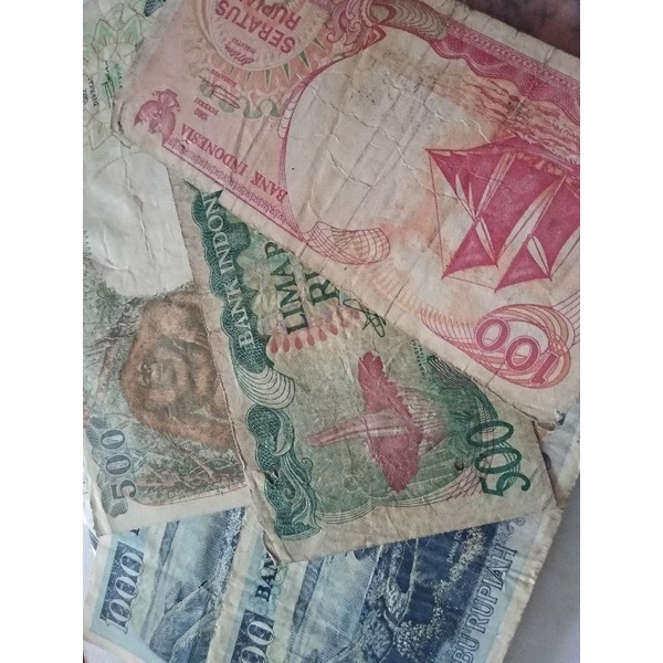 Uang Kuno 100 perahu pinisi 1992