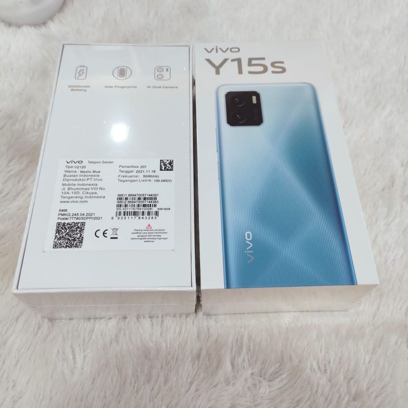 Handphone VIVO Y15S RAM 3/32GB