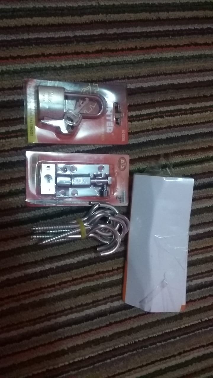 Gembok Pagar / Gembok Pintu 30 L Merk Hunter Murah