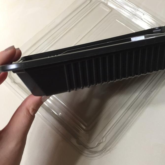 Mika Bento Sekat 5 / Kotak Nasi Bento Hitam / Lunch Box