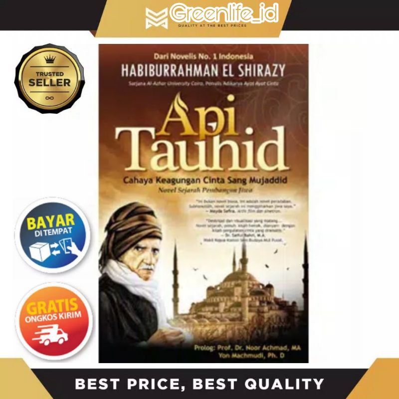 Jual Buku Motivasi Islam Novel Api Tauhid By Habiburrahman El Shirazy Novel Sejarah