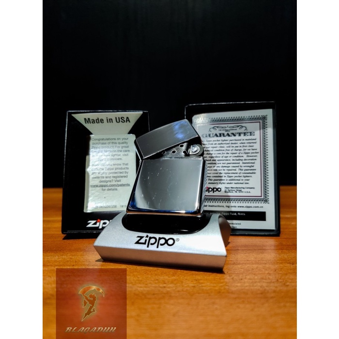 ZIPPO SILVER CHROME CLASSIC │ZIPPO ORIGINAL│ZIPPO WATERPROOF