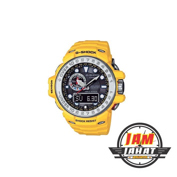 PROMO Casio G-Shock GulfMaster GWN-1000-9ADR Jam Tangan Pria Kuning TERMURAH