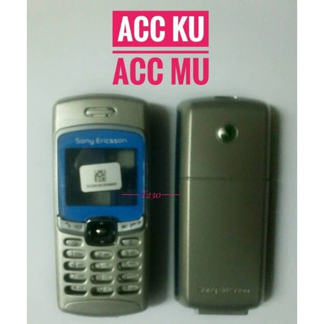 KESING CASING HOUSING SONY ERICSSON T230 SILVER HIGH QUALITY