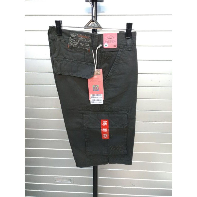 CARDINAL Original Mens Casual Cotton Cargo Short Pant EBVA37