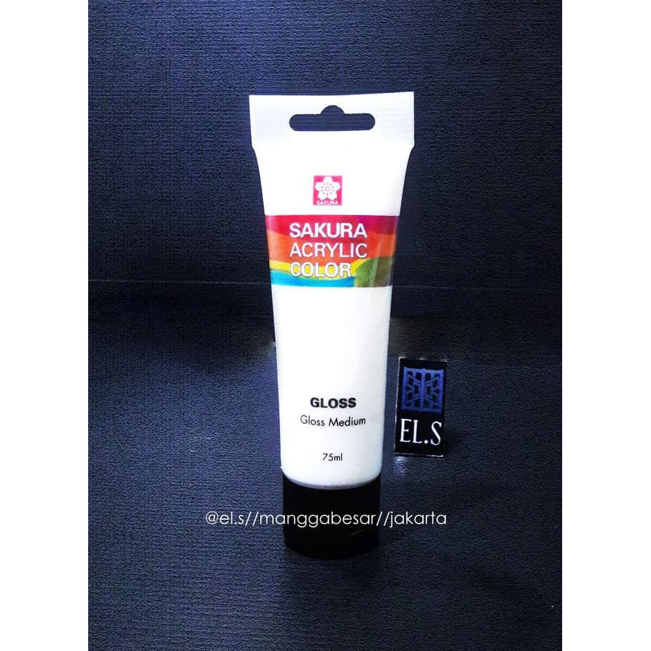 

[BISA BAYAR DITEMPAT] Sakura Acrylic Gloss Medium ( Cat Acrylic )