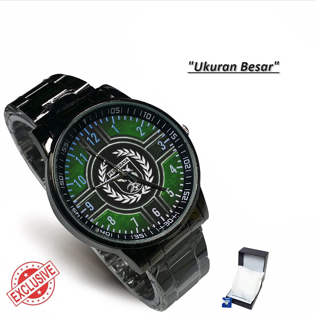 Jam Tangan Rantai Couple PERSEBAYA SURABAYA 06 (Awesome)