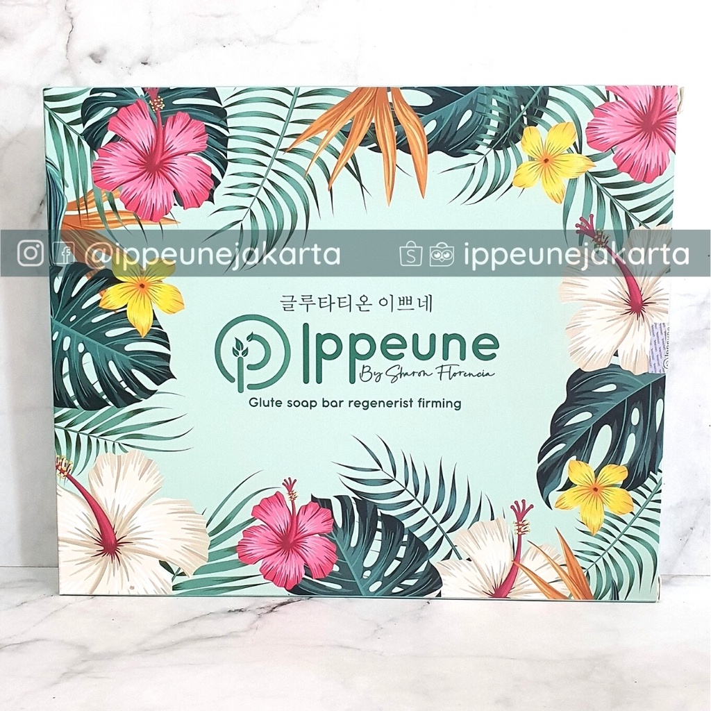 IPPEUNE Glute soap bar regenerist firming | Sabun Wajah | Jerawat | Mencerahkan | Glowing