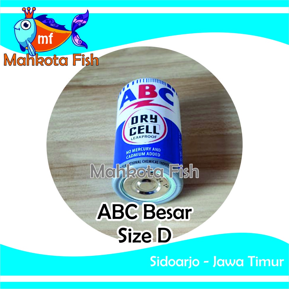 Baterai Besar Size D | Batrai ABC | Baterai ABC