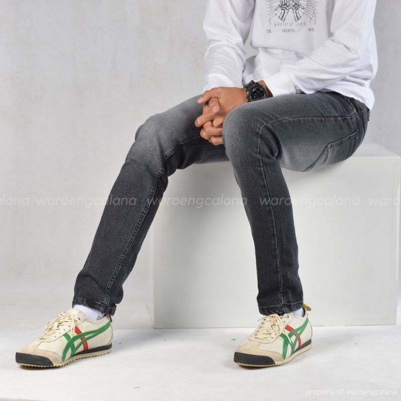 Celana Panjang jeans pria selimfit warna biowos / celan jeans pants biowos  / Jeans Denim