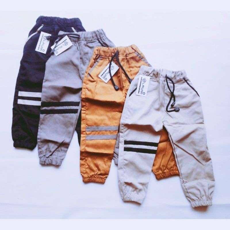 pilih warna chino jogger anak  celana  panjang 1 13  tahun  