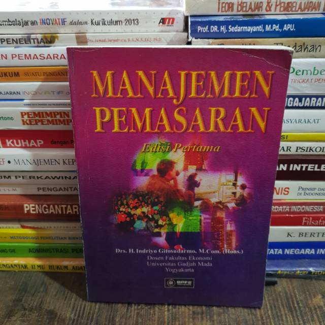 Manajemen Pemasaran By Drs H Indriyo Gitosudarmo Shopee Indonesia