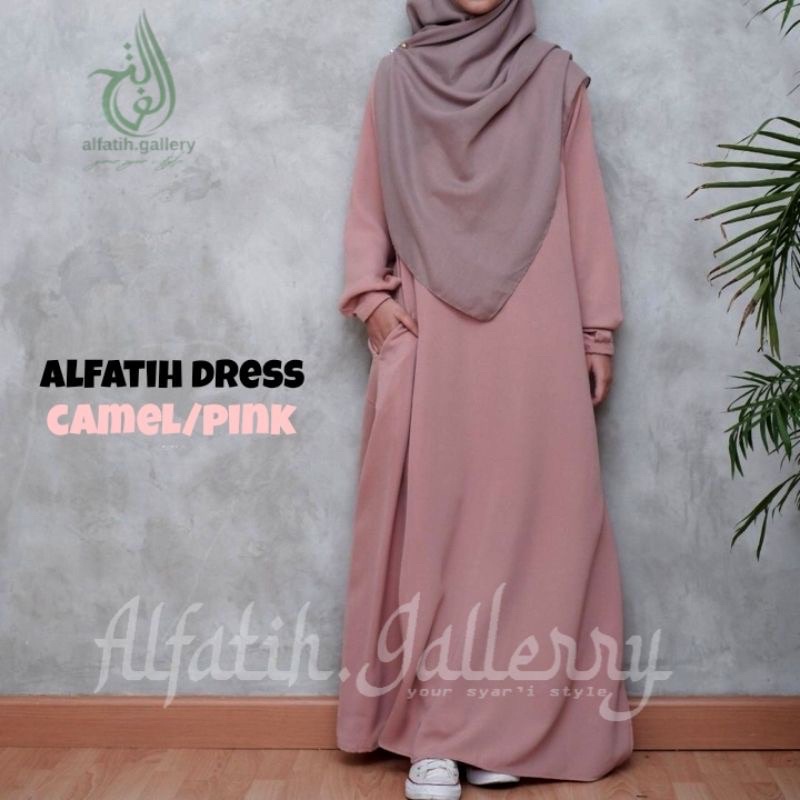 JASMINE DREES GAMIS SYARI POLOS / GAMIS WANITA TERBARU