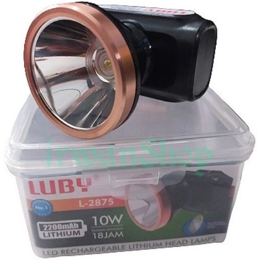 Luby L2875 Senter Kepala Super Terang / Headlamp Outdoor LED Waterproof