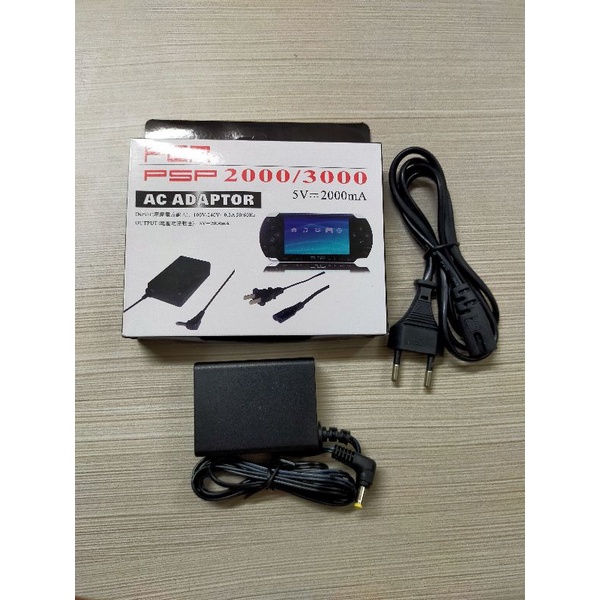 ADAPTOR CHARGER CHARGE PSP SERI 1000 2000 3000