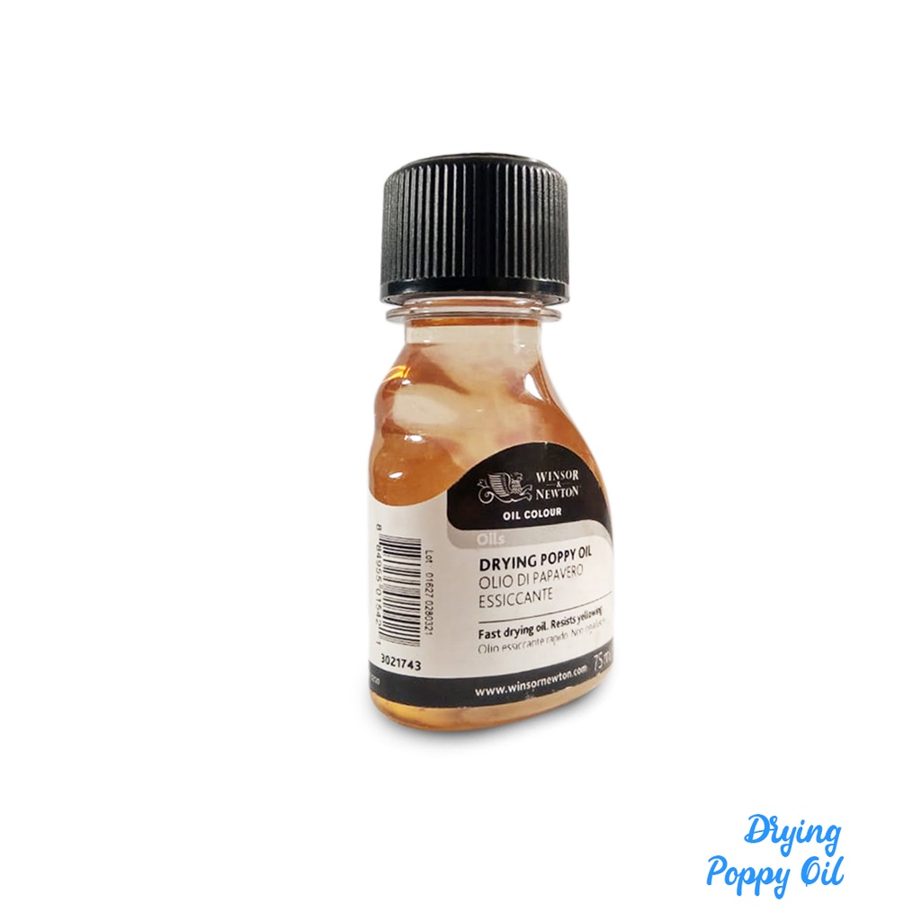 

WINSOR DRYING POPPY OIL 75 ML CAMPURAN CAT MINYAK DENGAN HASIL LEBIH GLOSSY (AROMA TIDAK MENYENGAT)