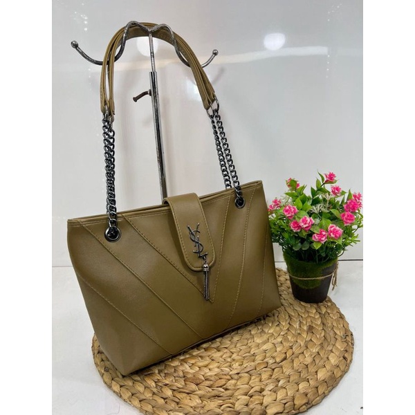 SODARA TAS !!! TAS MEWAH /TAS KULIAH/TAS BAHU TOTE TALI RANTE SISE 34X22CM