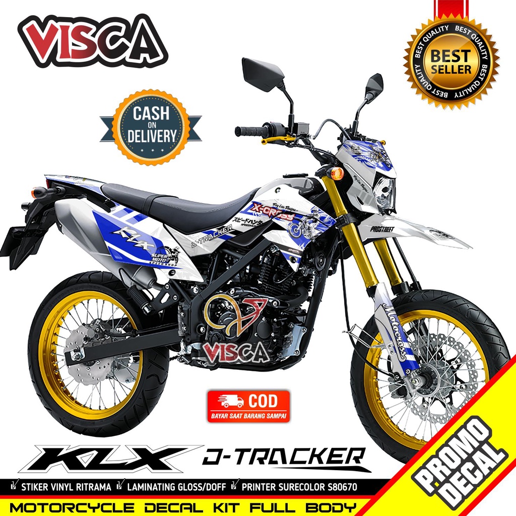 Decal Klx Dtracker Stiker Dtracker 150 Decal Dtracker Decal Klx Dtracker 150 Hologram Decal Dtracker