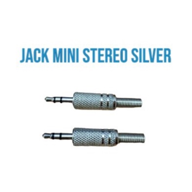 JACK MINI STEREO METAL SILVER