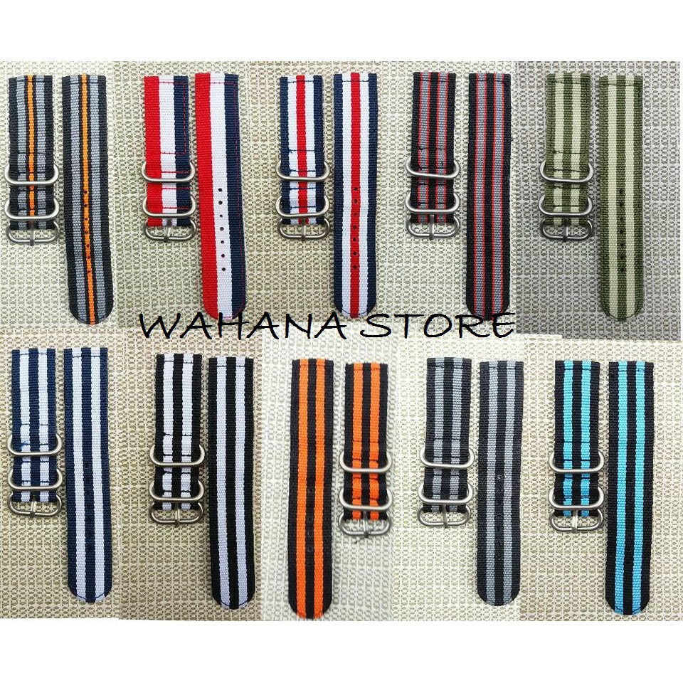 STRAP HEAVY NATO ZULU TALI JAM NATO STRAP 20MM 22MM 24MM