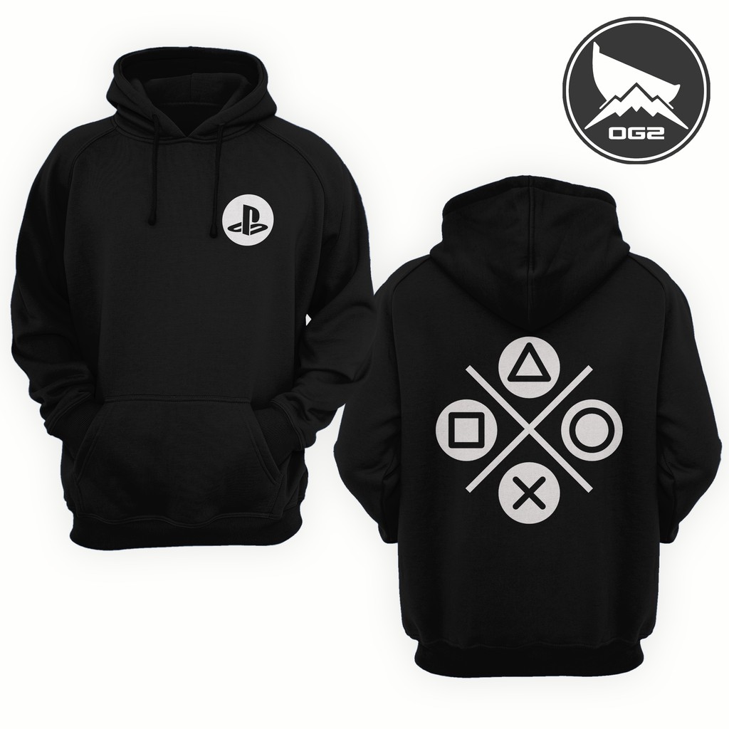 hoodie game PlayStation classic logo G024 jaket pria wanita OG2 2B G