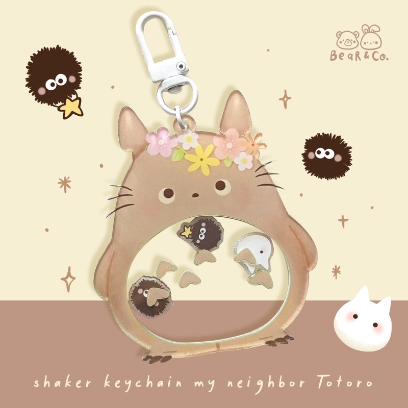 Shaker Keychain My Neighbor Totoro