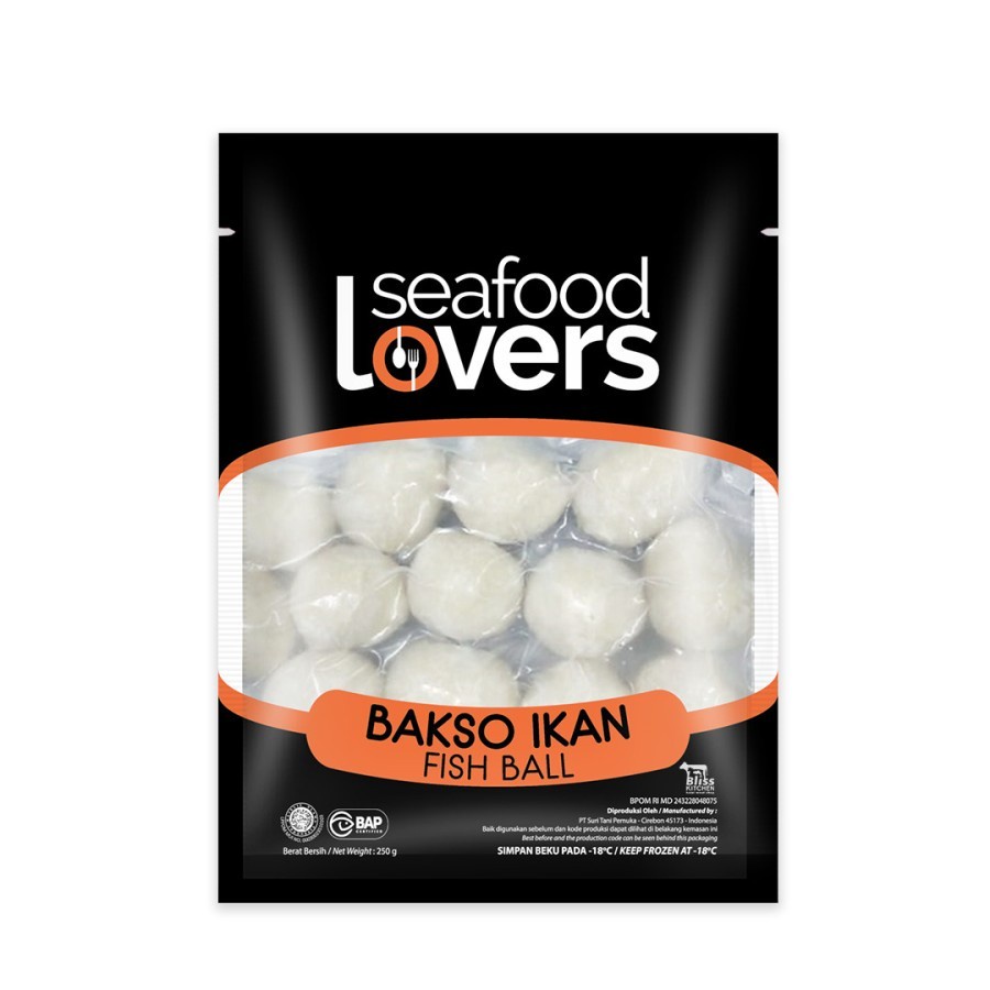 

Bakso Ikan Seafood Lovers / Fish Ball 250gr