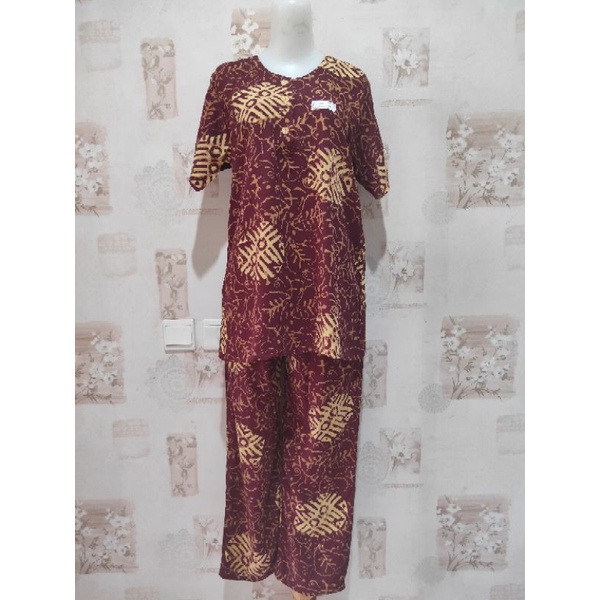 Kencana Ungu Asli Setelan CP bobok LD 100 label coklat