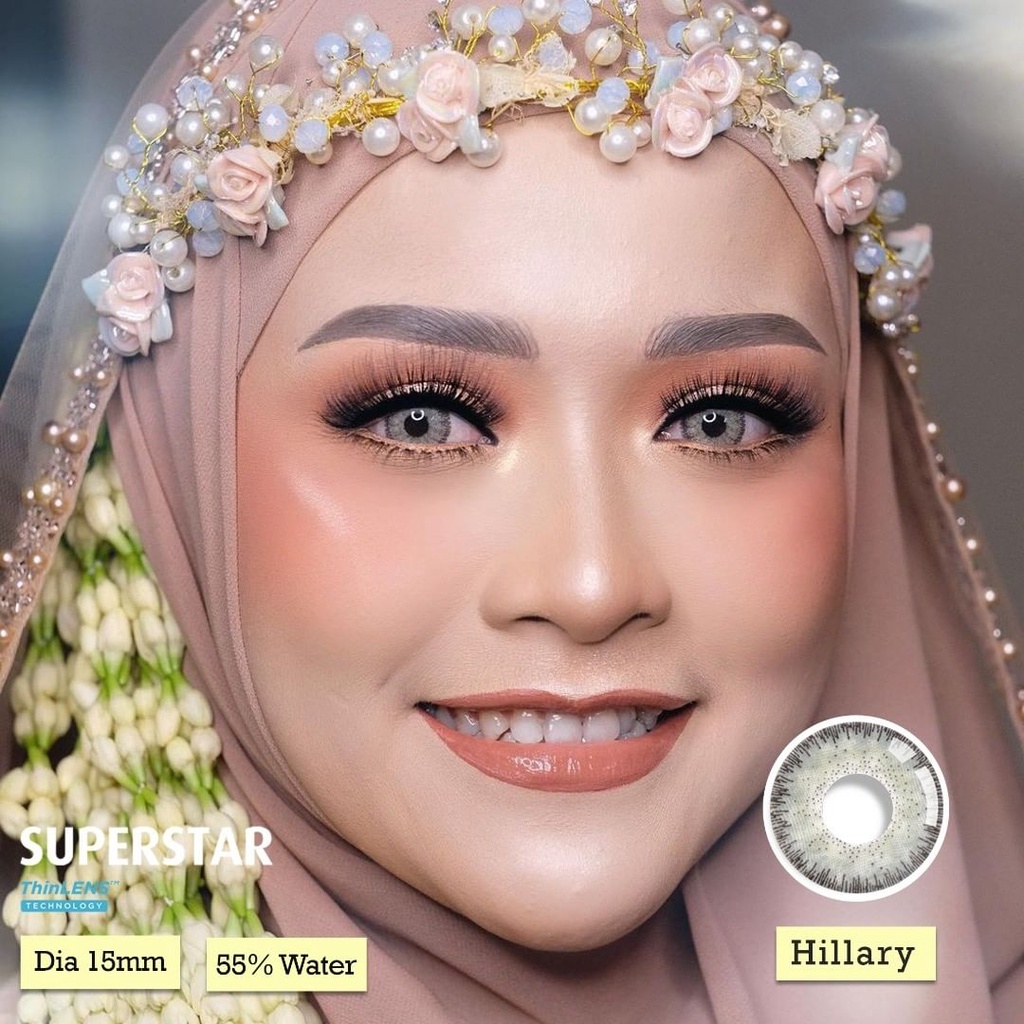 Superstar Hillary lensa warna softlens premium