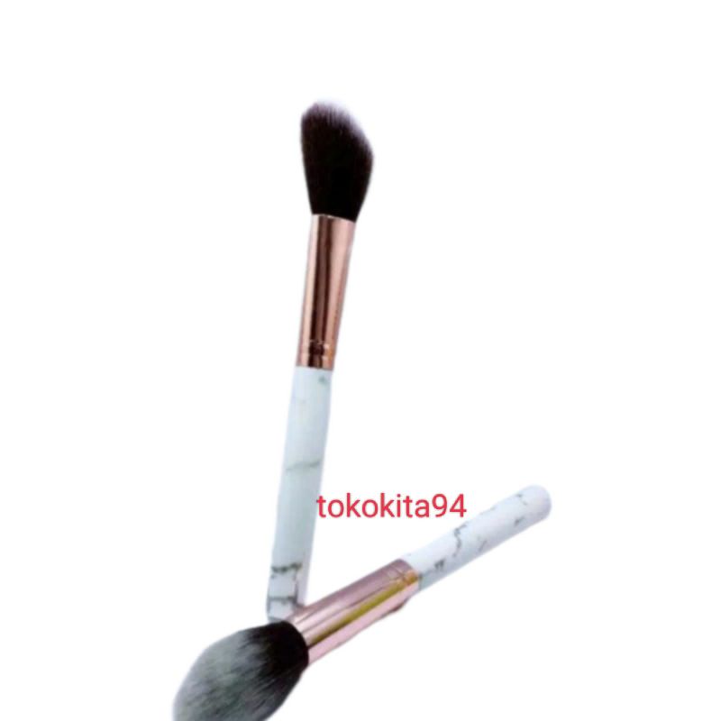 Kuas Blending Brush Contour Gagang RoseWhite 1 Pcs - Kuas Satuan