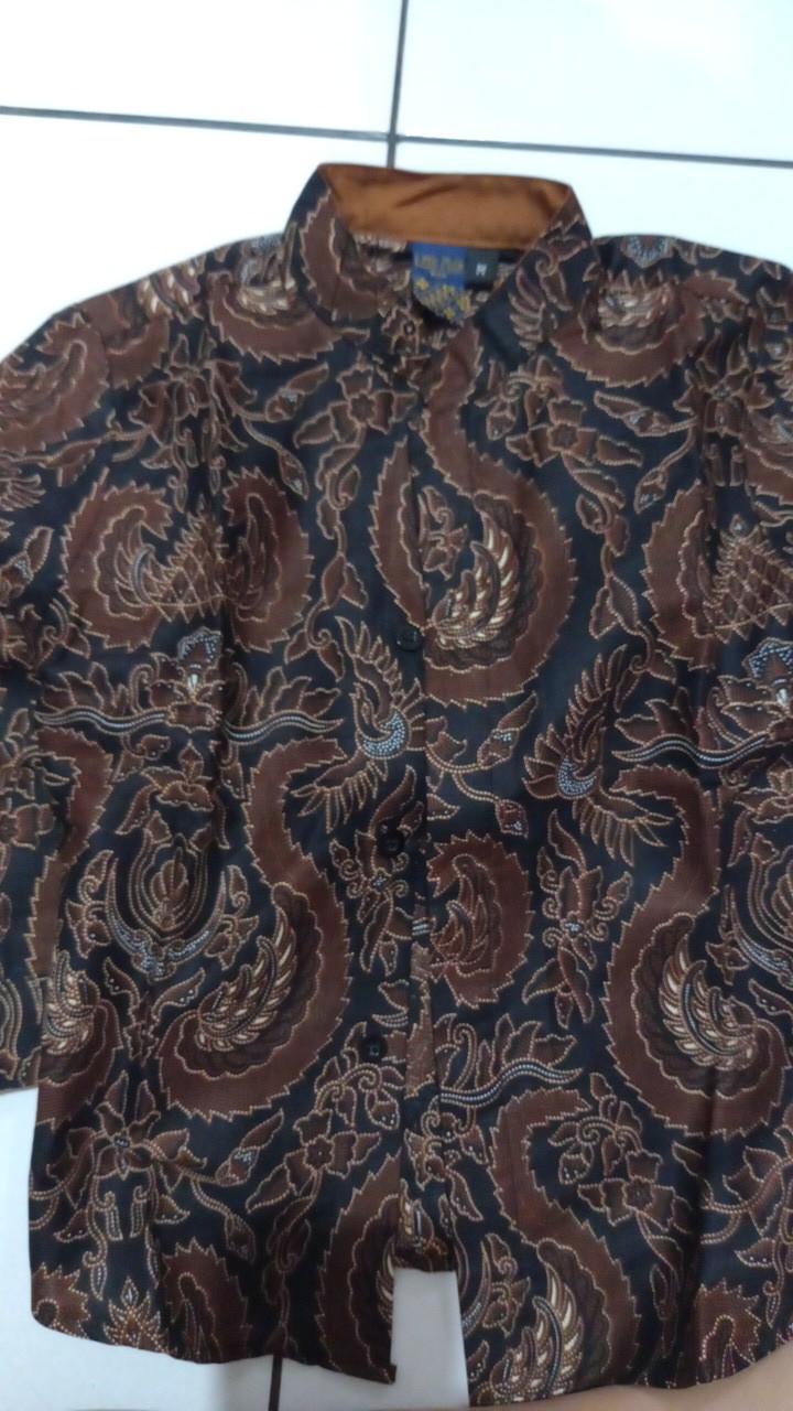 Kemeja Batik Anak Lengan Panjang By Little Malik Batik