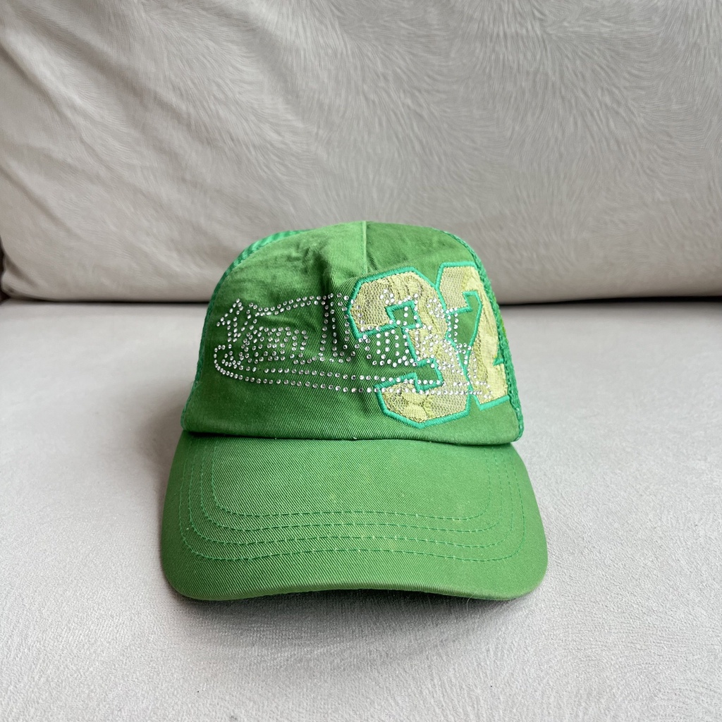 Topi Von Dutch Green Trucker Cap