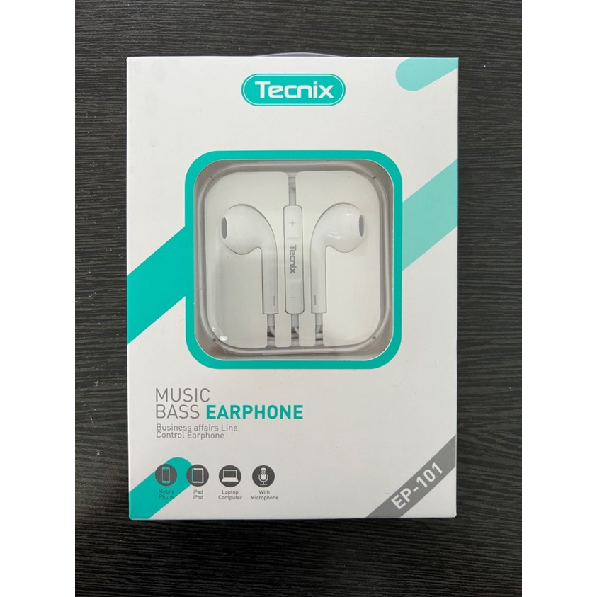 Headset Tecnix EP-101 Earphone / Handsfree Microphone EP101