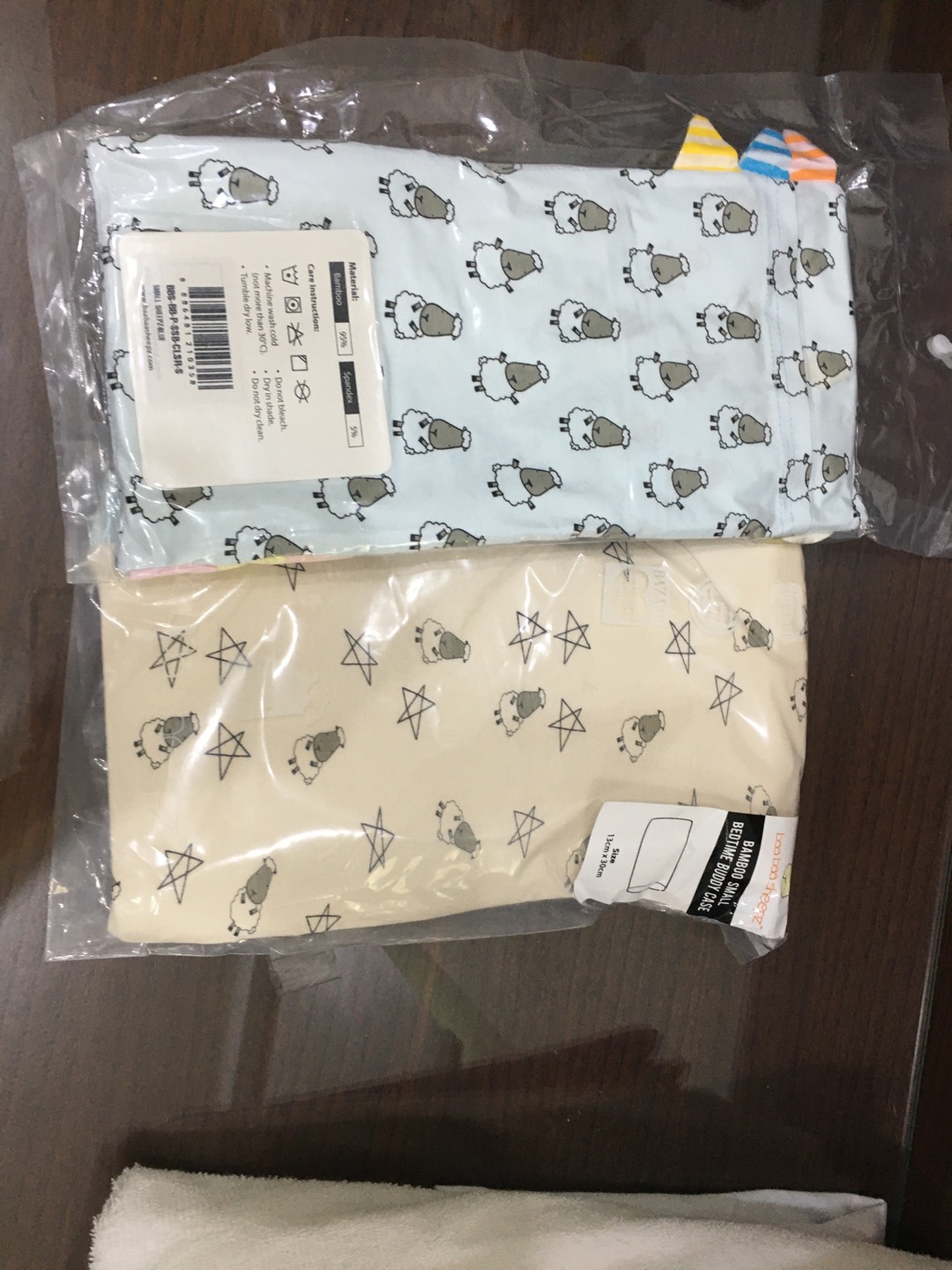 Baabaasheepz Case Small Medium Large Baa Baa Sheepz Cover Guling Bamboo Bedtime Sarung Bantal Pillow