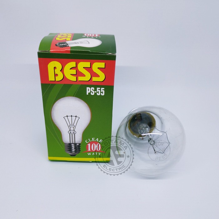 LAMPU BOHLAM BESS 100 WATT 100W / LAMPU PIJAR BESS 100W 100WATT