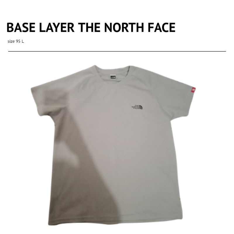 BASELAYER TNF KAOS HIKING LARI GOWES SEPEDA SECOND