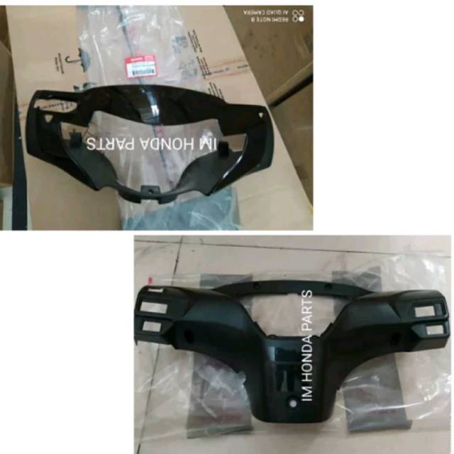 Batok depan batok belakang Honda Supra x 125 old lama 2005-2006 hitam original